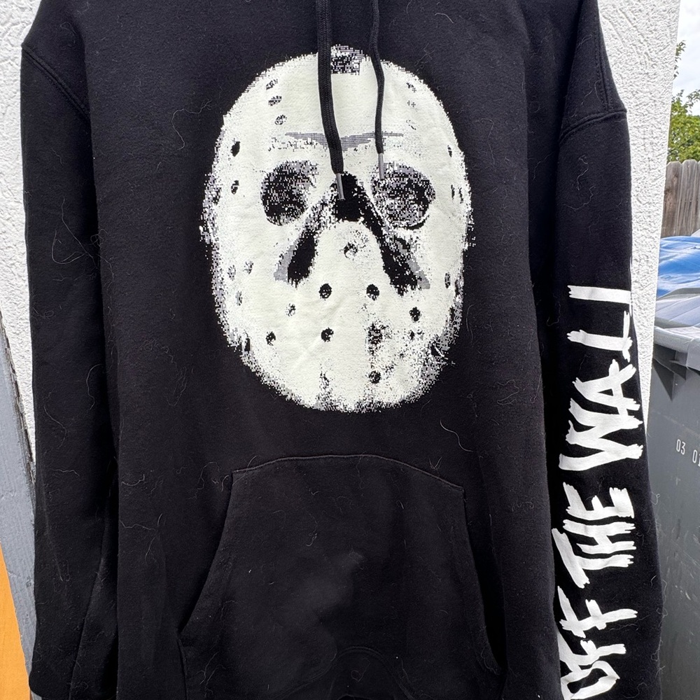 friday the 13th limited edition vans collaboration sweatshirt